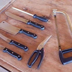 Weston Game Processing Kit - 10-Piece Set -Coffee Sales 83 7001 w 10 piece game kit with case 1