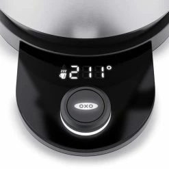 OXO On 60oz Adjustable Temperature Electric Kettle -Coffee Sales 8716900 oxo on 60oz adjustable temperature electric kettle base