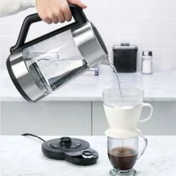 OXO On 60oz Adjustable Temperature Electric Kettle -Coffee Sales 8716900 oxo on 60oz adjustable temperature electric kettle pourover coffee