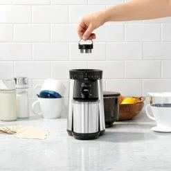 OXO BREW Conical Burr Coffee Grinder | Stainless Steel -Coffee Sales 8717000 h