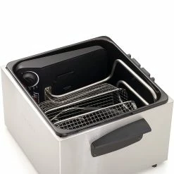 Presto® 5 Qt. Stainless Steel Dual Basket ProFry® Immersion Element Deep Fryer -Coffee Sales 91c7 swmppl. ac sl1500