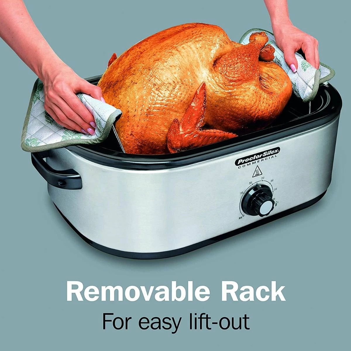 Hamilton Beach Commercial Proctor Silex Commercial 18 Qt. Turkey Roaster Oven/Warmer By Hamilton Beach 6 Hamilton Beach Commercial Proctor Silex Commercial 18 Qt. Turkey Roaster Oven/Warmer By Hamilton Beach - Image 6