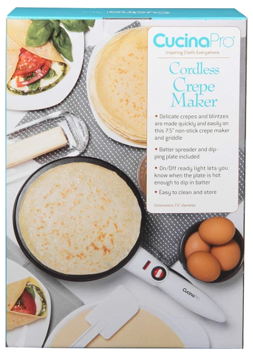 Cucina Pro CucinaPro Cordless Crepe Maker 3 Cucina Pro CucinaPro Cordless Crepe Maker - Image 3