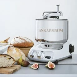 Ankarsrum Original 6230 Model Stand Mixer | Light Creme -Coffee Sales ankarsrum assitent original bread 1 1