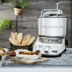 Ankarsrum Original 6230 Model Stand Mixer | Gloss White -Coffee Sales ankarsrum assitent original sausage 1