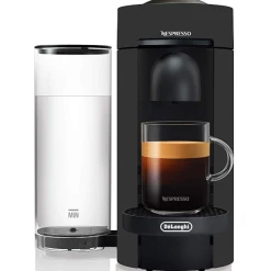 Nespresso Vertuo Plus Coffee & Espresso Maker With Aeroccino By De'Longhi | Limited Edition Black Matte