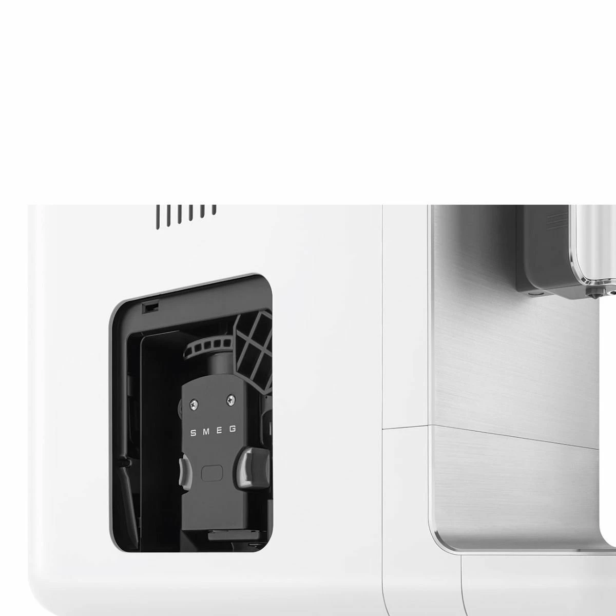 SMEG Fully Automatic Coffee Machine | White 7 SMEG Fully Automatic Coffee Machine | White - Image 7