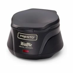 Presto® Belgian Waffle Bowl Maker 10 Presto® Belgian Waffle Bowl Maker -Coffee Sales belgianwafflebowlmakeronwhite5