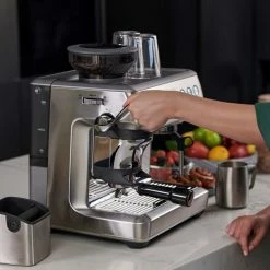 Breville The Barista Express Impress Espresso Machine -Coffee Sales bes876 carousel7 usc