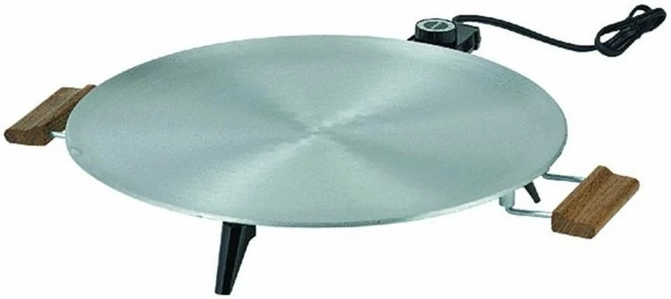 Bethany Housewares Heritage Grill / Lefse Griddle - Satin Aluminum 3 Bethany Housewares Heritage Grill / Lefse Griddle - Satin Aluminum - Image 3
