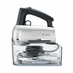 Breville The Handy Mix Scraper Electric Hand Mixer | 9-Speed -Coffee Sales bhm800sil 3