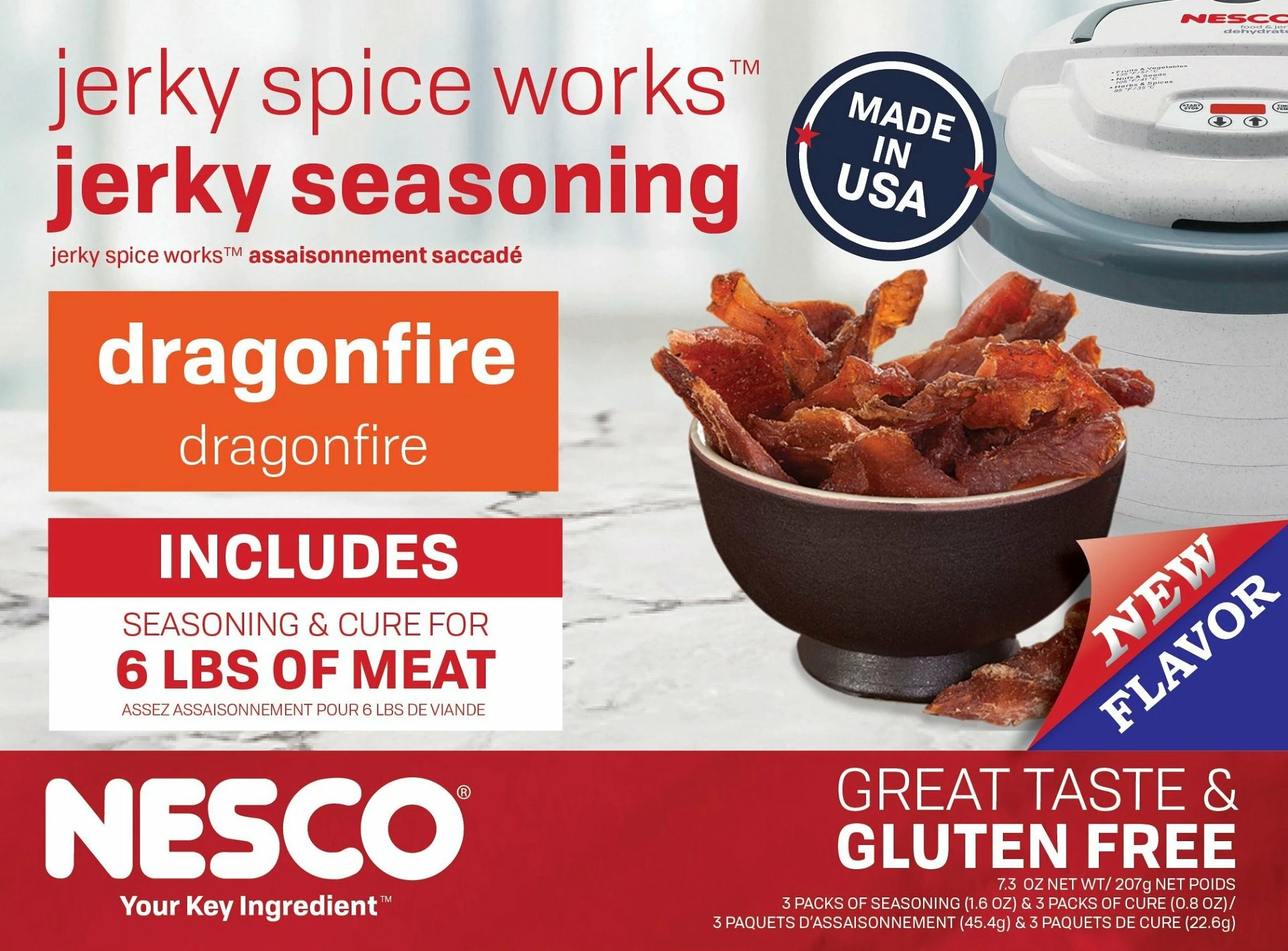 Nesco / American Harvest NESCO Jerky Seasoning | Dragonfire (3 Pack) 1 Nesco / American Harvest NESCO Jerky Seasoning | Dragonfire (3 Pack)