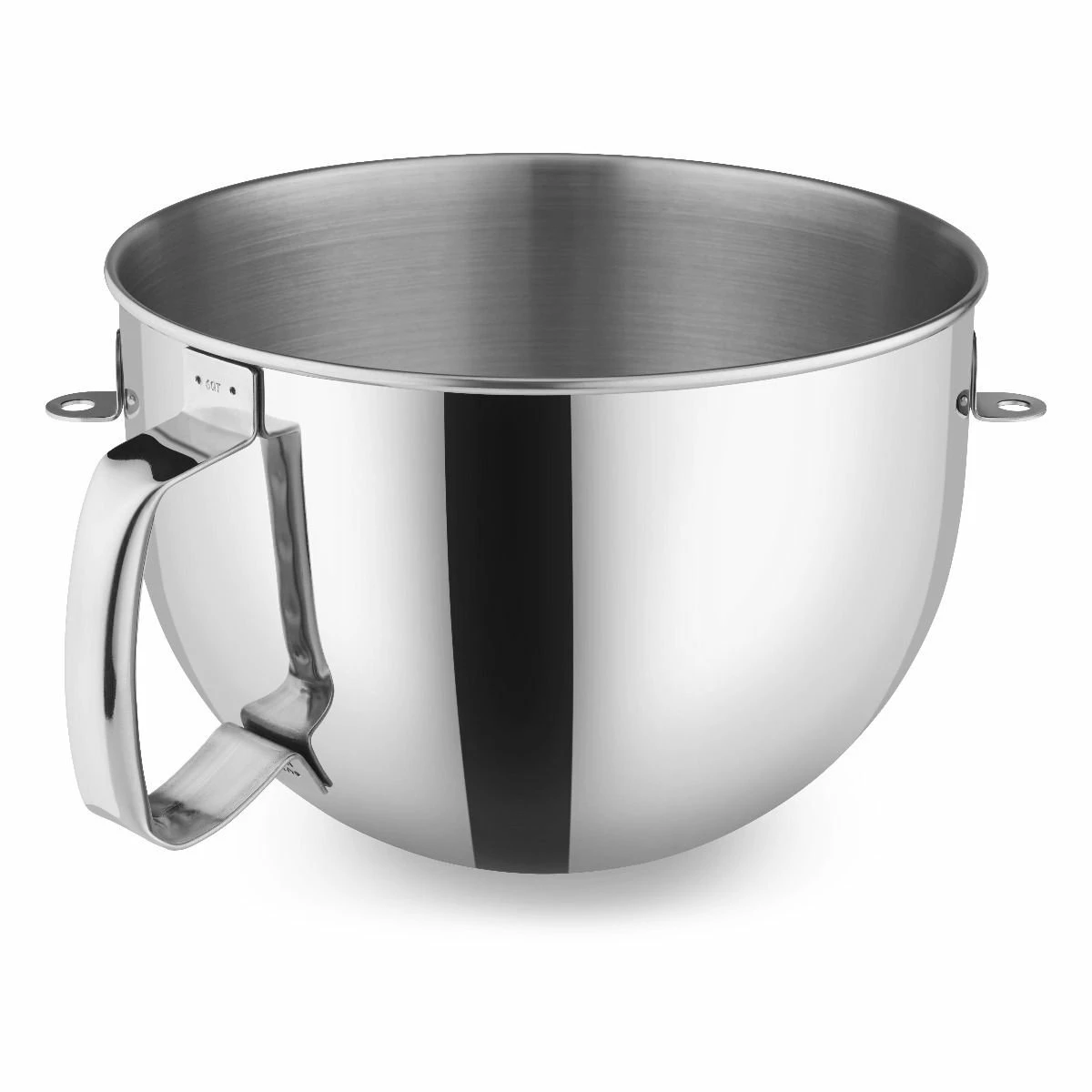 KitchenAid 6-Quart Stainless Steel Bowl + Coated Pastry Beater Accessory Pack | Fits 6-Quart KitchenAid Bowl-Lift Stand Mixers 2 KitchenAid 6-Quart Stainless Steel Bowl + Coated Pastry Beater Accessory Pack | Fits 6-Quart KitchenAid Bowl-Lift Stand Mixers - Image 2