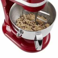 KitchenAid 6-Quart Stainless Steel Bowl W/Handle + Pouring Shield | Fits 6-Quart KitchenAid Bowl-Lift Stand Mixers -Coffee Sales bowlift2 1