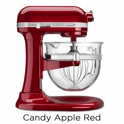KitchenAid 6-Quart Pro 6500 Design Series Bowl-Lift Stand Mixer | Multiple Colors Available -Coffee Sales candy apple red ksm6521xca