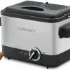 Cuisinart Compact Stainless Steel Deep Fryer | 1.1-Liter