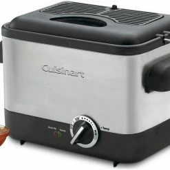 Cuisinart Compact Stainless Steel Deep Fryer | 1.1-Liter