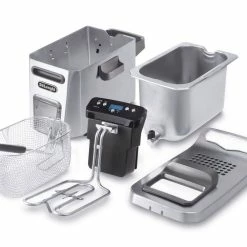 DeLonghi De'Longhi Livenza 4.5L Cool Zone Deep Fryer -Coffee Sales d44528dz delonghi 4.5l livenza cool zone fryer