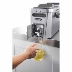 DeLonghi De'Longhi Livenza 4.5L Cool Zone Deep Fryer -Coffee Sales d44528dz delonghi stainless steel cool zone 4.5l fryer