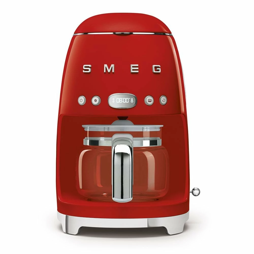 SMEG Drip Coffee Maker | Red 1 SMEG Drip Coffee Maker | Red