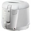 DeLonghi De'Longhi Deep Fryer - Cool Touch Deep Fryer 2.2 Lb Oil Drain - White