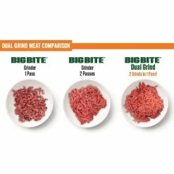 LEM Dual Grind #8 Big Bite Meat Grinder + 11pc Grinder Cleaning Kit -Coffee Sales dualgrind meat 2