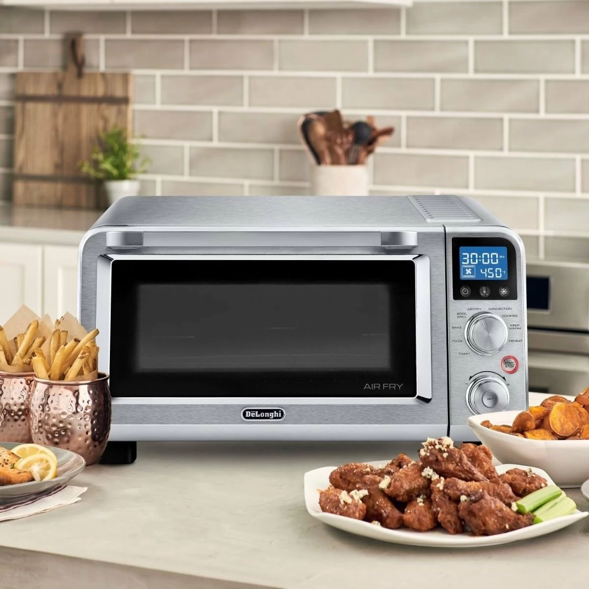 DeLonghi De'Longhi Livenza Air Fry Convection Oven | Stainless Steel 8 DeLonghi De'Longhi Livenza Air Fry Convection Oven | Stainless Steel - Image 8