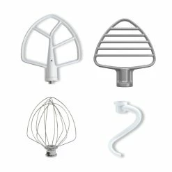 KitchenAid Stand Mixer Coated Pastry Beater Accessory Pack | Fits 5-Quart & 6-Quart KitchenAid Bowl-Lift Stand Mixers