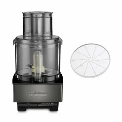 Cuisinart 14-Cup Food Processor + Fine Grater Disc | Black Stainless