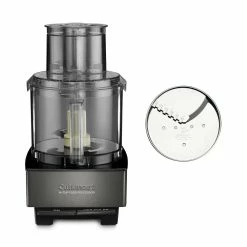 Cuisinart 14-Cup Food Processor + 6mm French Fry Disc | Black Stainless