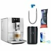 Jura ENA 8 Signature Line Automatic Coffee & Espresso Machine With Touch Screen | Massive Aluminum + Smart Connect + Milk Cooler + Replacement Water Filter & Descaling Tabs