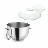 KitchenAid 7-Quart Stainless Steel Bowl + Pouring Shield | Fits 7-Quart KitchenAid Bowl-Lift Stand Mixers