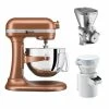 KitchenAid 6-Quart Pro 600 Bowl-Lift Stand Mixer | Copper Pearl + Ultimate Baker's Bundle