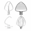 KitchenAid Stand Mixer Coated Pastry Beater Accessory Pack | Fits 4.5-Quart & 5-Quart KitchenAid Tilt-Head Stand Mixers