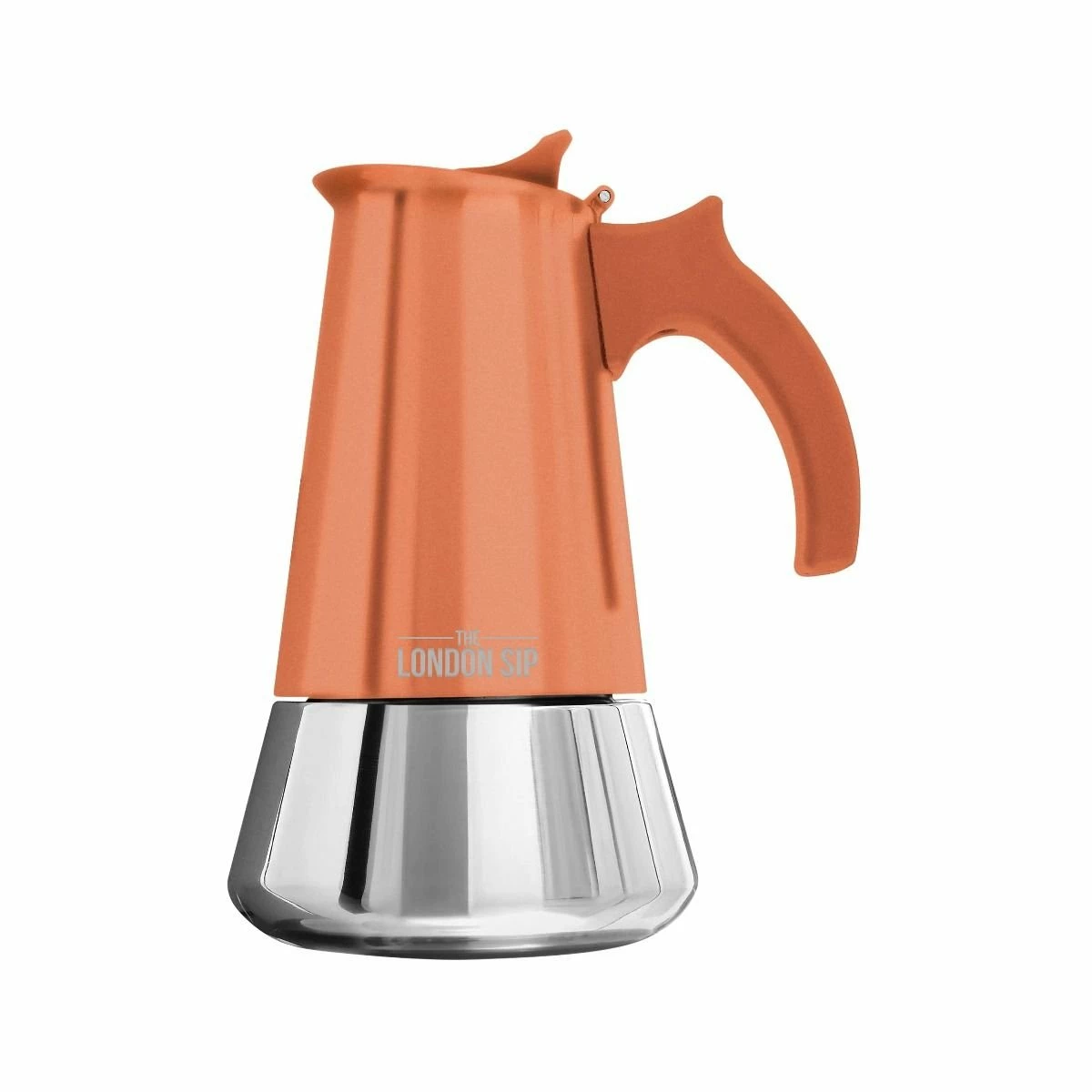 Escali London Sip 6 Cup Stainless Steel Espresso Maker | Copper 1 Escali London Sip 6 Cup Stainless Steel Espresso Maker | Copper