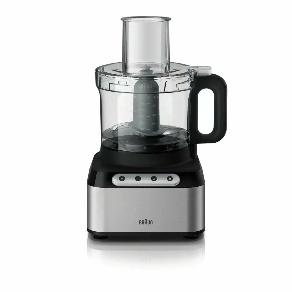 Braun EasyPrep 8-Cup Food Processor | Stainless Steel & Black 3 Braun EasyPrep 8-Cup Food Processor | Stainless Steel & Black - Image 3