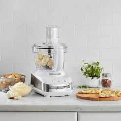 Cuisinart Core Custom 10-Cup Multifunction Food Processor | White -Coffee Sales fp110 ff lifestyle3 square