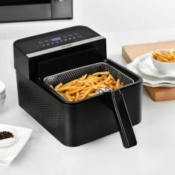 Kalorik 2-in-1 Digital Air & Deep Fryer | Black 14 Kalorik 2-in-1 Digital Air & Deep Fryer | Black -Coffee Sales ft 45418 g
