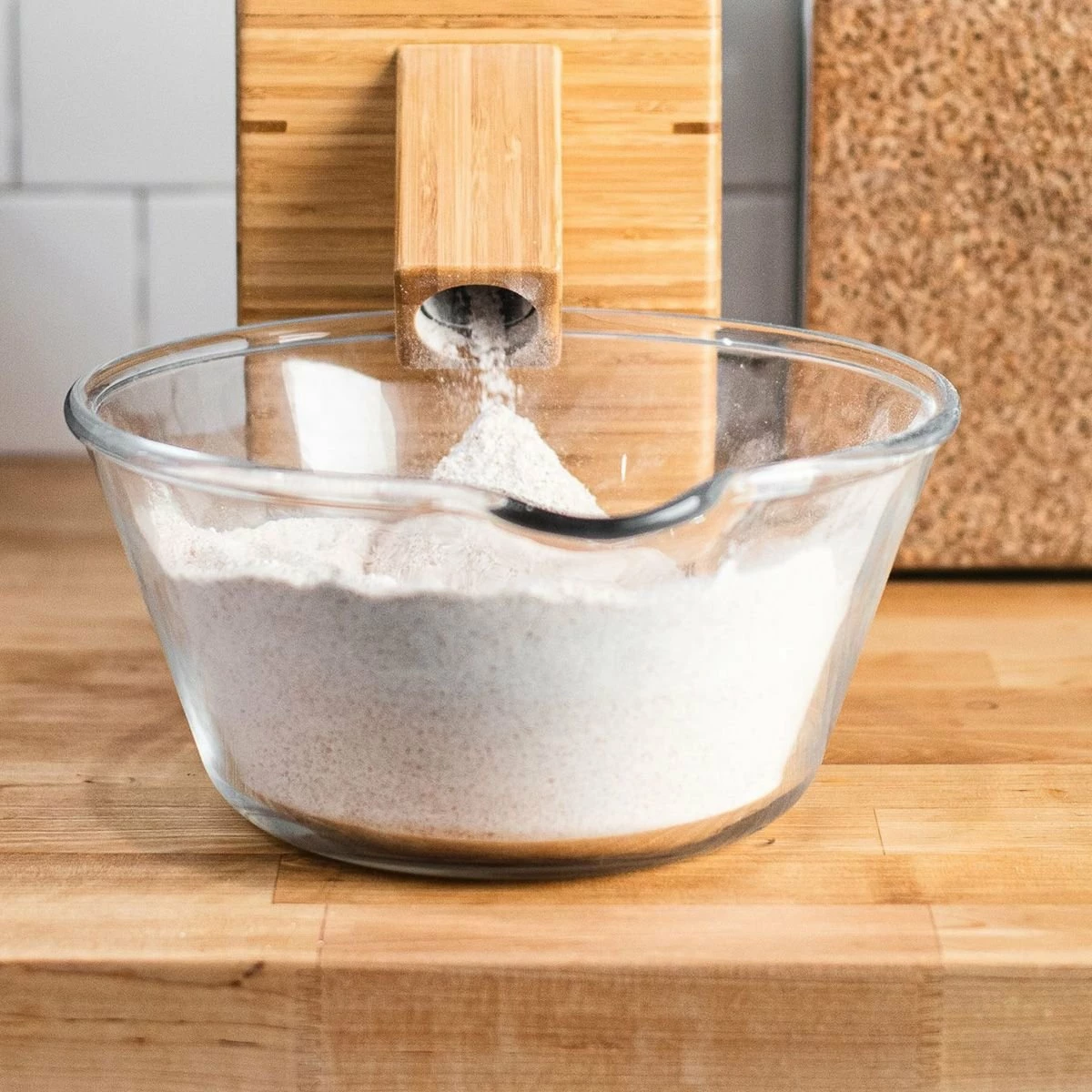 NutriMill Harvest Grain Mill | Powder Sugar White 5 NutriMill Harvest Grain Mill | Powder Sugar White - Image 5