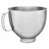 KitchenAid 5-Quart Hammered Stainless Steel Bowl | Fits 4.5-Quart & 5-Quart KitchenAid Tilt-Head Stand Mixers