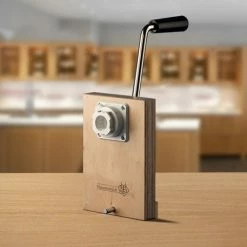 Family Grain Mill Hand Drive Unit -Coffee Sales hand crank base on counter