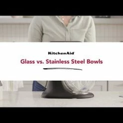 KitchenAid 4.5-Quart Stainless Steel Bowl W/Handle + Flex Edge Beater | Fits 4.5-Quart & 5-Quart KitchenAid Tilt-Head Stand Mixers 11 KitchenAid 4.5-Quart Stainless Steel Bowl W/Handle + Flex Edge Beater | Fits 4.5-Quart & 5-Quart KitchenAid Tilt-Head Stand Mixers -Coffee Sales hqdefault 16 32