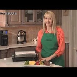 Hamilton Beach Home Hamilton Beach Searing Grill With Lid Window -Coffee Sales hqdefault 58 3