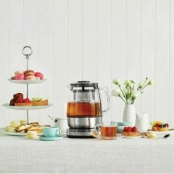 Breville The One Touch Tea Maker | Brushed Stainless Steel -Coffee Sales image 26