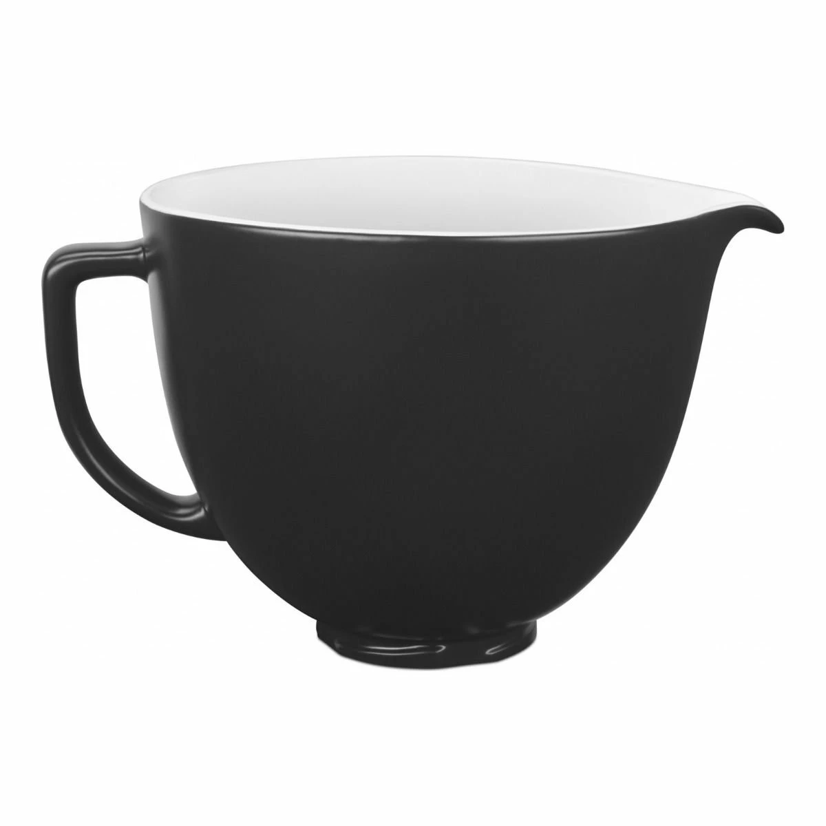 KitchenAid 5-Quart Black Matte Ceramic Bowl | Fits 4.5-Quart & 5-Quart KitchenAid Tilt-Head Stand Mixers 1 KitchenAid 5-Quart Black Matte Ceramic Bowl | Fits 4.5-Quart & 5-Quart KitchenAid Tilt-Head Stand Mixers