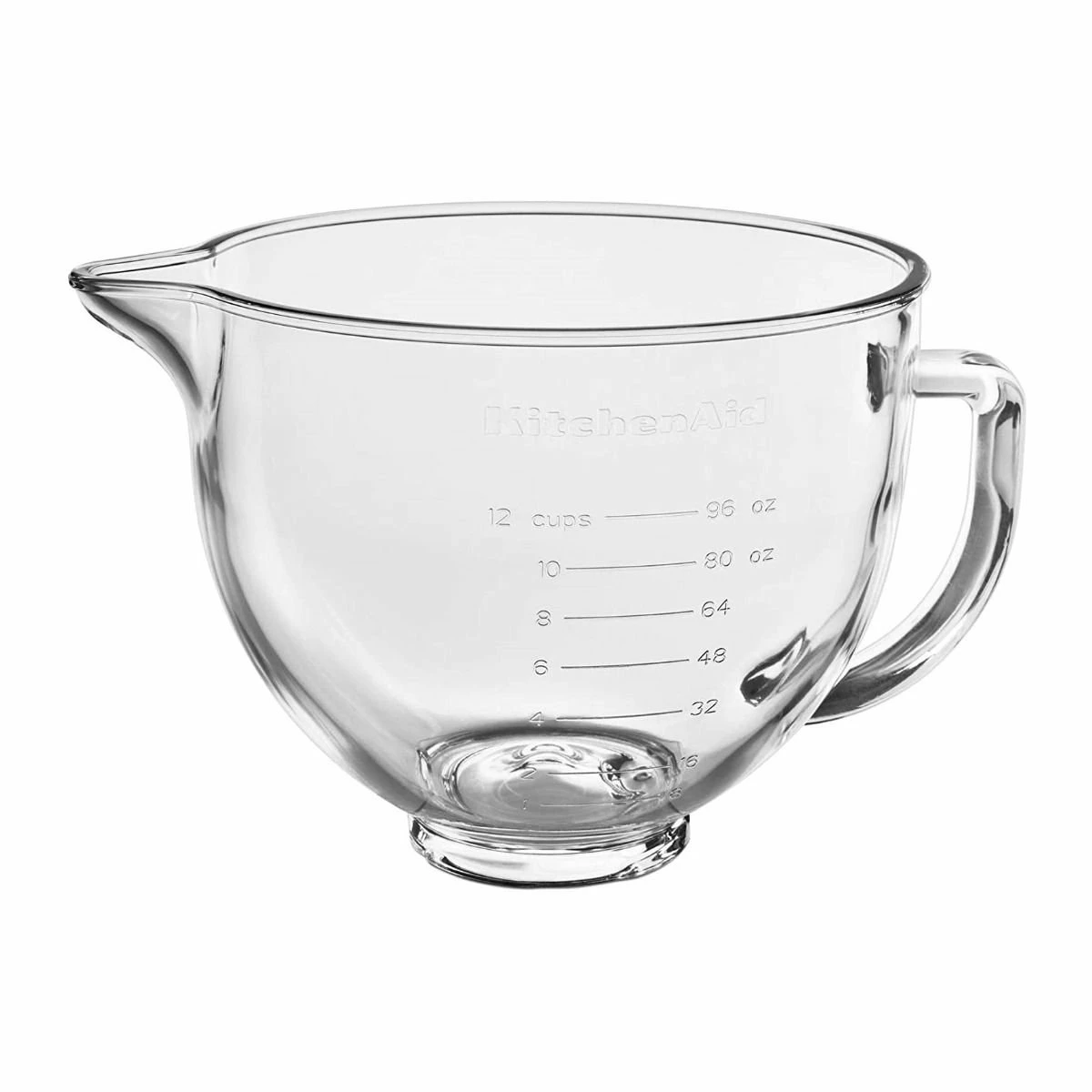 KitchenAid 5-Quart Glass Bowl + Flex Edge Beater | Fits 4.5-Quart & 5-Quart KitchenAid Tilt-Head Stand Mixers 2 KitchenAid 5-Quart Glass Bowl + Flex Edge Beater | Fits 4.5-Quart & 5-Quart KitchenAid Tilt-Head Stand Mixers - Image 2