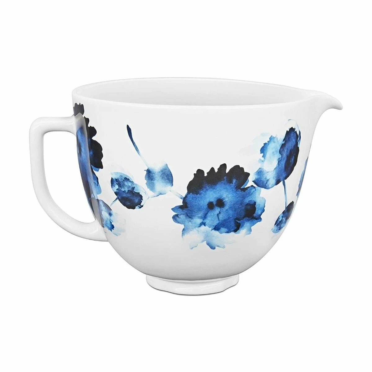 KitchenAid 5-Quart Ink Watercolor Patterned Ceramic Bowl | Fits 4.5-Quart & 5-Quart KitchenAid Tilt-Head Stand Mixers 1 KitchenAid 5-Quart Ink Watercolor Patterned Ceramic Bowl | Fits 4.5-Quart & 5-Quart KitchenAid Tilt-Head Stand Mixers