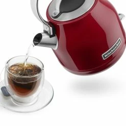 KitchenAid 1.25L Electric Kettle | Empire Red -Coffee Sales kek1222er empire red electric tea kettle by kitchenaid