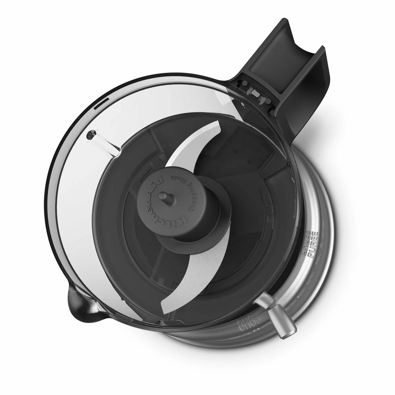 KitchenAid 3.5-Cup Mini Food Processor | Contour Silver 4 KitchenAid 3.5-Cup Mini Food Processor | Contour Silver - Image 4