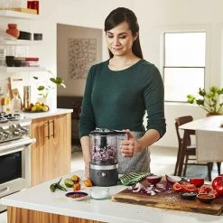 KitchenAid 5-Cup Cordless Food Chopper | Matte Charcoal Grey 8 KitchenAid 5-Cup Cordless Food Chopper | Matte Charcoal Grey -Coffee Sales kfcb519dg 5 cup cordless food chopper matte charcoal grey